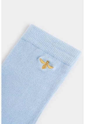 Calcetines Media Pierna San Jacinto Para Mujer Bordado Abeja Calcetines Media Pierna San Jacinto Para Mujer Bordado Abeja Azul Claro XS VÉLEZ