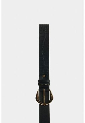 Cinturón Unifaz De Cuero Para Mujer Astra Cinturón Unifaz De Cuero Para Mujer Astra Negro L VÉLEZ