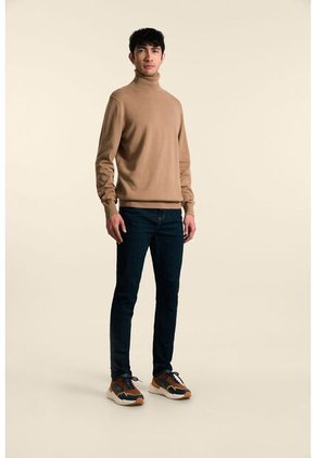 Sweater Cuello Tortuga Tejido Para Hombre Sweater Cuello Tortuga Tejido Para Hombre Arena M VÉLEZ