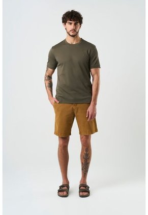 Camiseta Micropima Arizona Para Hombre Semi Ajustada Camiseta Micropima Arizona Para Hombre Semi Ajustada Verde Oliva XL VÉLEZ