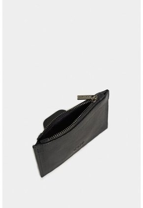 Porta Documentos Uyuni De Cuero Para Mujer Con Cremallera Porta Documentos Uyuni De Cuero Para Mujer Con Cremallera Negro VÉLEZ