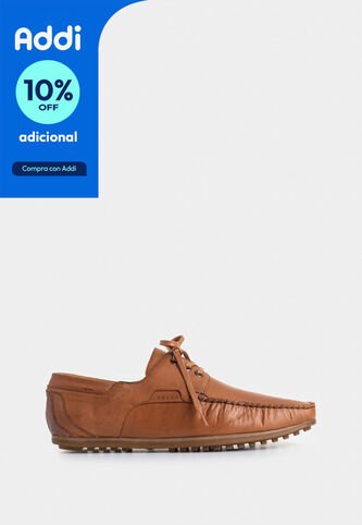 Zapatos Cordón De Cuero Nautico Zapatos Cordón De Cuero Nautico Miel 42 VÉLEZ Vélez