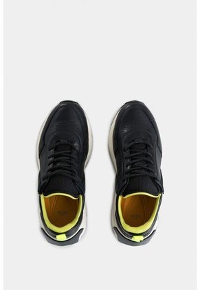 Tenis Mentha De Cuero Y Textil Para Mujer Colores Contraste Tenis Mentha De Cuero Y Textil Para Mujer Colores Contraste Negro 36 Vélez