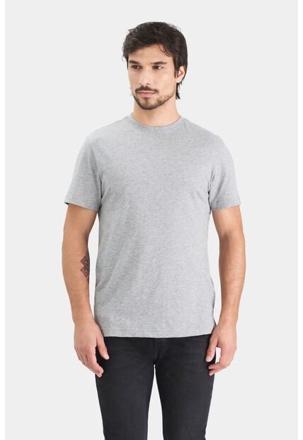 Camiseta Perú Cuello Redondo Para Hombre Basica Jersey Gris Camiseta Perú Cuello Redondo Para Hombre Basica Jersey Gris XX Vélez