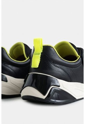 Tenis Mentha De Cuero Y Textil Para Mujer Colores Contraste Tenis Mentha De Cuero Y Textil Para Mujer Colores Contraste Negro 36 Vélez