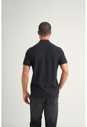 Polo Summer Para Hombre Semi Ajustada Polo Summer Para Hombre Semi Ajustada Negro XS VÉLEZ