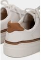 Tenis Casual Whited De Cuero Para Hombre Contrastes Blanco Tenis Casual Whited De Cuero Para Hombre Contrastes Blanco 42 Vélez de Vélez