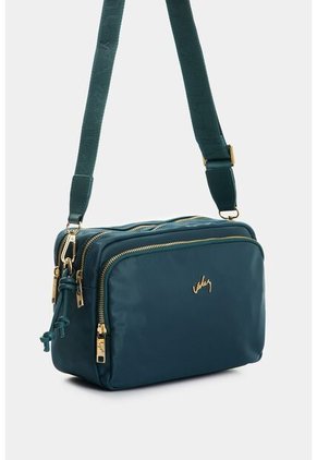 Manos Libres En Lona Y Cuero Para Mujer Square Manos Libres En Lona Y Cuero Para Mujer Square Agua Marina VÉLEZ