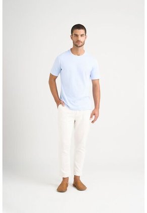 Camiseta Micropima Arizona Para Hombre Semi Ajustada Camiseta Micropima Arizona Para Hombre Semi Ajustada Azul Claro S VÉLEZ