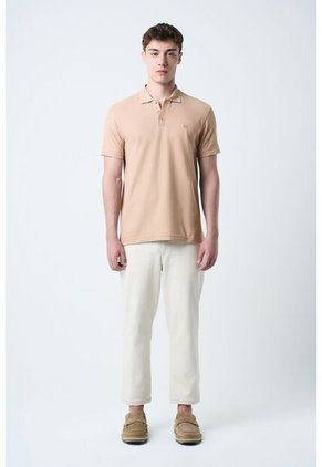 Polo Para Hombre Semi Fit Detalle Jacquard Polo Para Hombre Semi Fit Detalle Jacquard Arena XL VÉLEZ