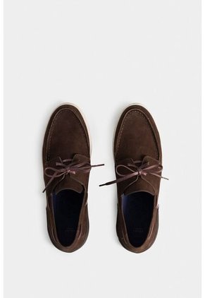 Mocasines Kansas De Cuero Para Hombre Efecto Escribiente Mocasines Kansas De Cuero Para Hombre Efecto Escribiente Cafe 41 Vélez