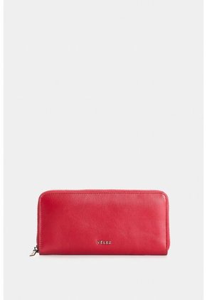 Porta Chequera De Cuero Para Mujer Angola Porta Chequera De Cuero Para Mujer Angola Rojo VÉLEZ