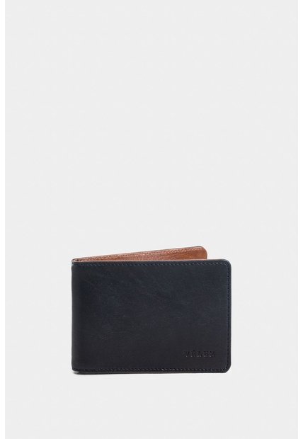 Porta Billetes En Cuero Para Hombre Helios Porta Billetes En Cuero Para Hombre Helios Azul Oscuro VÉLEZ