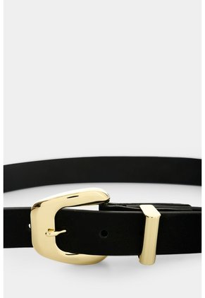Cinturón Unifaz En Cuero Para Mujer Lumbre Cinturón Unifaz En Cuero Para Mujer Lumbre Negro XL VÉLEZ