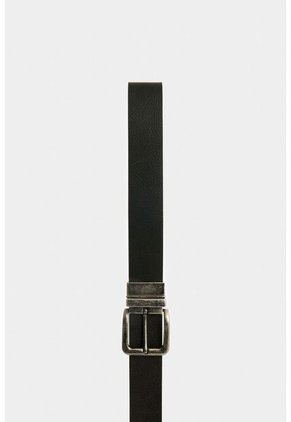 Cinturón Doble Faz De Cuero Para Hombre Efos Cinturón Doble Faz De Cuero Para Hombre Efos Verde 42 VÉLEZ