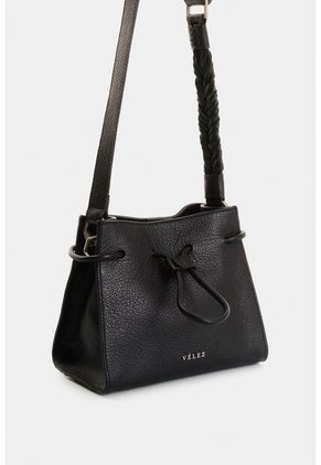 Bandolera Aromia En Cuero Para Mujer Bandolera Aromia En Cuero Para Mujer Negro VÉLEZ