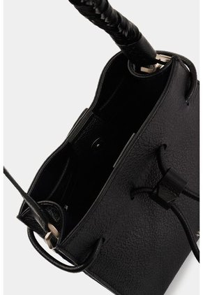 Bandolera Aromia En Cuero Para Mujer Bandolera Aromia En Cuero Para Mujer Negro VÉLEZ