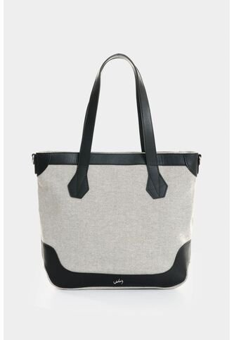 Shopping En Lona Y Cuero Para Mujer Aurelia Shopping En Lona Y Cuero Para Mujer Aurelia Arena VÉLEZ Vélez