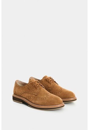 Zapatos De Cordón En Cuero Para Hombre Alessio 2 Zapatos De Cordón En Cuero Para Hombre Alessio 2 Miel 44 VÉLEZ
