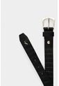Cinturón Unifaz Pradera De Cuero Para Mujer Grabado Cinturón Unifaz Pradera De Cuero Para Mujer Grabado Negro L VÉLEZ de Vélez