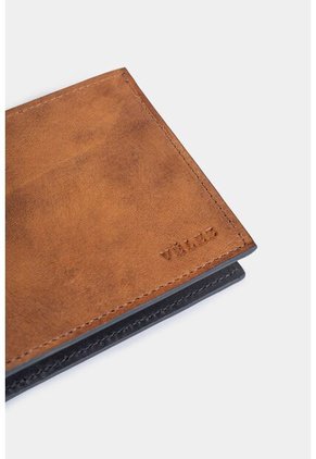 Billetera Sunlight De Cuero Para Hombre Contraste Billetera Sunlight De Cuero Para Hombre Contraste Miel VÉLEZ