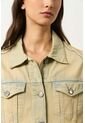 Chaqueta Circe Trucker En Black Denim Aplique Bordado Chaqueta Circe Trucker En Black Denim Aplique Bordado Arena S VÉLEZ de Vélez