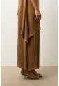 Vestido Loa Maxi Con Efecto Satinado Para Mujer Vestido Loa Maxi Con Efecto Satinado Para Mujer Miel 12 VÉLEZ de Vélez