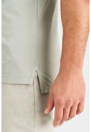 Camiseta Micropima Arizona Para Hombre Semi Ajustada Camiseta Micropima Arizona Para Hombre Semi Ajustada Agua Marina XXL VÉLEZ