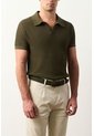 Polo Manga Corta Draco 2.0 Tejida Para Hombre Texturizada Polo Manga Corta Draco 2.0 Tejida Para Hombre Texturizada Verde Oliva L VÉLEZ de Vélez