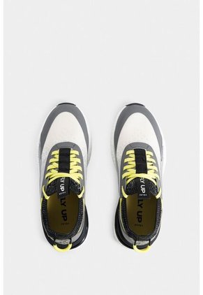 Tenis Fly Up Retro Para Hombre Deportivos Tenis Fly Up Retro Para Hombre Deportivos Gris Pistola 39 Vélez