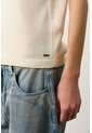 Top Tejido Amaru Para Mujer Top Tejido Amaru Para Mujer Crema XL VÉLEZ de Vélez