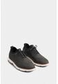 Zapatos Cordón Apolo De Cuero Para Hombre Detalles Deportivos Zapatos Cordón Apolo De Cuero Para Hombre Detalles Deportivos Gris Pistola 41 Vélez de Vélez