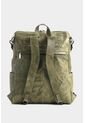 Morral Saba De Cuero Para Mujer Bolsillo Frontal Grabado Morral Saba De Cuero Para Mujer Bolsillo Frontal Grabado Verde VÉLEZ de Vélez