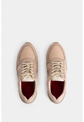 Tenis Deportivos Tropical De Cuero Para Mujer Suela De Color