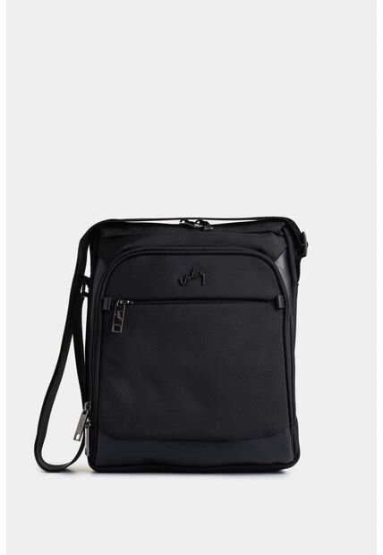 Bolso Manos Libres Moon De Lona Negro Bolso Manos Libres Moon De Lona Negro VÉLEZ