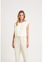 Camisa Clavel En Tejido Plano Para Mujer Largo Cropped Camisa Clavel En Tejido Plano Para Mujer Largo Cropped Blanco S Vélez de Vélez