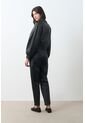 Chaqueta Bomber De Cuero Para Mujer Luzia Chaqueta Bomber De Cuero Para Mujer Luzia Negro XL VÉLEZ de Vélez