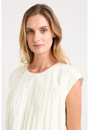 Camisa Clavel En Tejido Plano Para Mujer Largo Cropped Camisa Clavel En Tejido Plano Para Mujer Largo Cropped Blanco S Vélez
