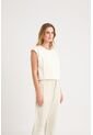 Camisa Clavel En Tejido Plano Para Mujer Largo Cropped Camisa Clavel En Tejido Plano Para Mujer Largo Cropped Blanco S Vélez de Vélez