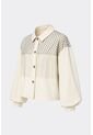 Chaqueta Alhena En Tejido Plano Para Mujer Bordado Millaré Chaqueta Alhena En Tejido Plano Para Mujer Bordado Millaré Crema S VÉLEZ de Vélez