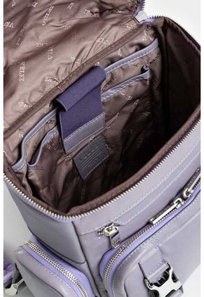 Morral Mini Archaeology De Cuero Para Mujer Chapa Decorativa Morral Mini Archaeology De Cuero Para Mujer Chapa Decorativa Lila Vélez