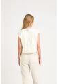 Camisa Clavel En Tejido Plano Para Mujer Largo Cropped Camisa Clavel En Tejido Plano Para Mujer Largo Cropped Blanco S Vélez de Vélez