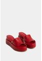 Sandalia Plataforma Geranio De Cuero Para Mujer Dima Ovalada Sandalia Plataforma Geranio De Cuero Para Mujer Dima Ovalada Rojo 34 Vélez de Vélez
