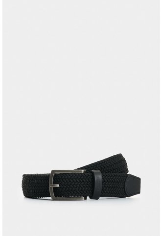 Cinturón Trenzado De Cuero Para Hombre Tyvi 2.0 Cinturón Trenzado De Cuero Para Hombre Tyvi 2.0 Negro 36 VÉLEZ Vélez