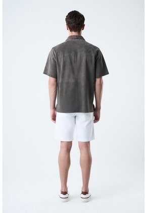 Bermuda Acacia En Drill Para Hombre Silueta Amplia Bermuda Acacia En Drill Para Hombre Silueta Amplia Blanco 32 VÉLEZ