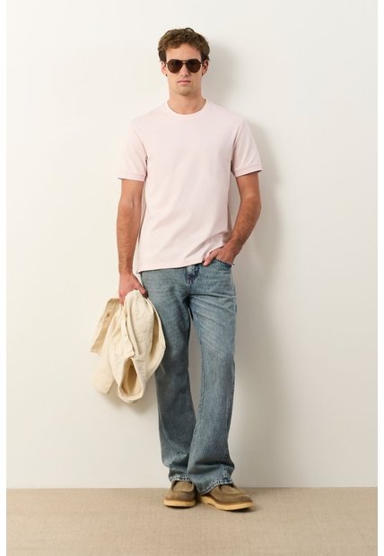 Camiseta Micropima Arizona Para Hombre Semi Ajustada Camiseta Micropima Arizona Para Hombre Semi Ajustada Natural M VÉLEZ