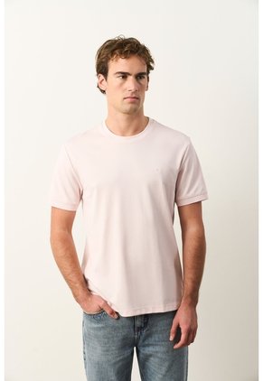 Camiseta Micropima Arizona Para Hombre Semi Ajustada Camiseta Micropima Arizona Para Hombre Semi Ajustada Natural M VÉLEZ