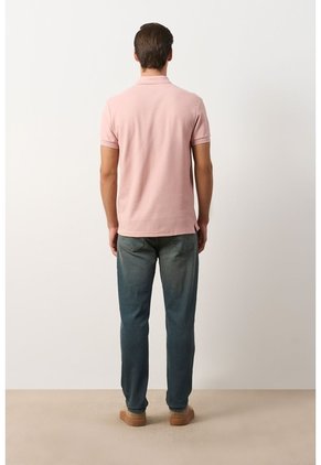 Polo Manga Corta Essential Para Hombre Textura Polo Manga Corta Essential Para Hombre Textura Coral L VÉLEZ