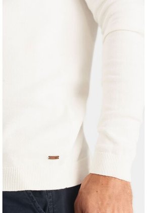 Polo Manga Larga Pyxis Tejida Para Hombre Polo Manga Larga Pyxis Tejida Para Hombre Crema XL Vélez