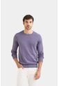 Sweater Tejido En Algodón Para Hombre Manga Ranglan Sweater Tejido En Algodón Para Hombre Manga Ranglan Lila L Vélez de Vélez
